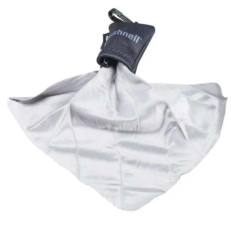 Bushnell SPUDZ Black Lens Cleaning Cloth Microfiber