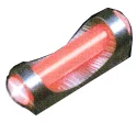 TRUGLO SIGHT FAT BEAD 6-48 - THREAD FIBER OPTIC RED
