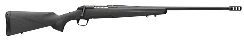 Browning 035602282 X-Bolt Pro Full Size 6.5 Creedmoor 4+1 22" Matte Blued Fluted Sporter SR Barrel, Blued Drilled Tapped/X-Lock Mount Steel Receiver, Black Fixed Synthetic Stock