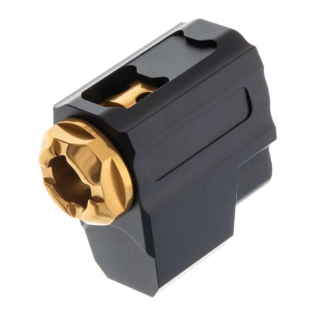 Tyrant Designs - Sig Sauer P365 Compensator Black/Gold - TD-P365COMP-BLK/GOLD