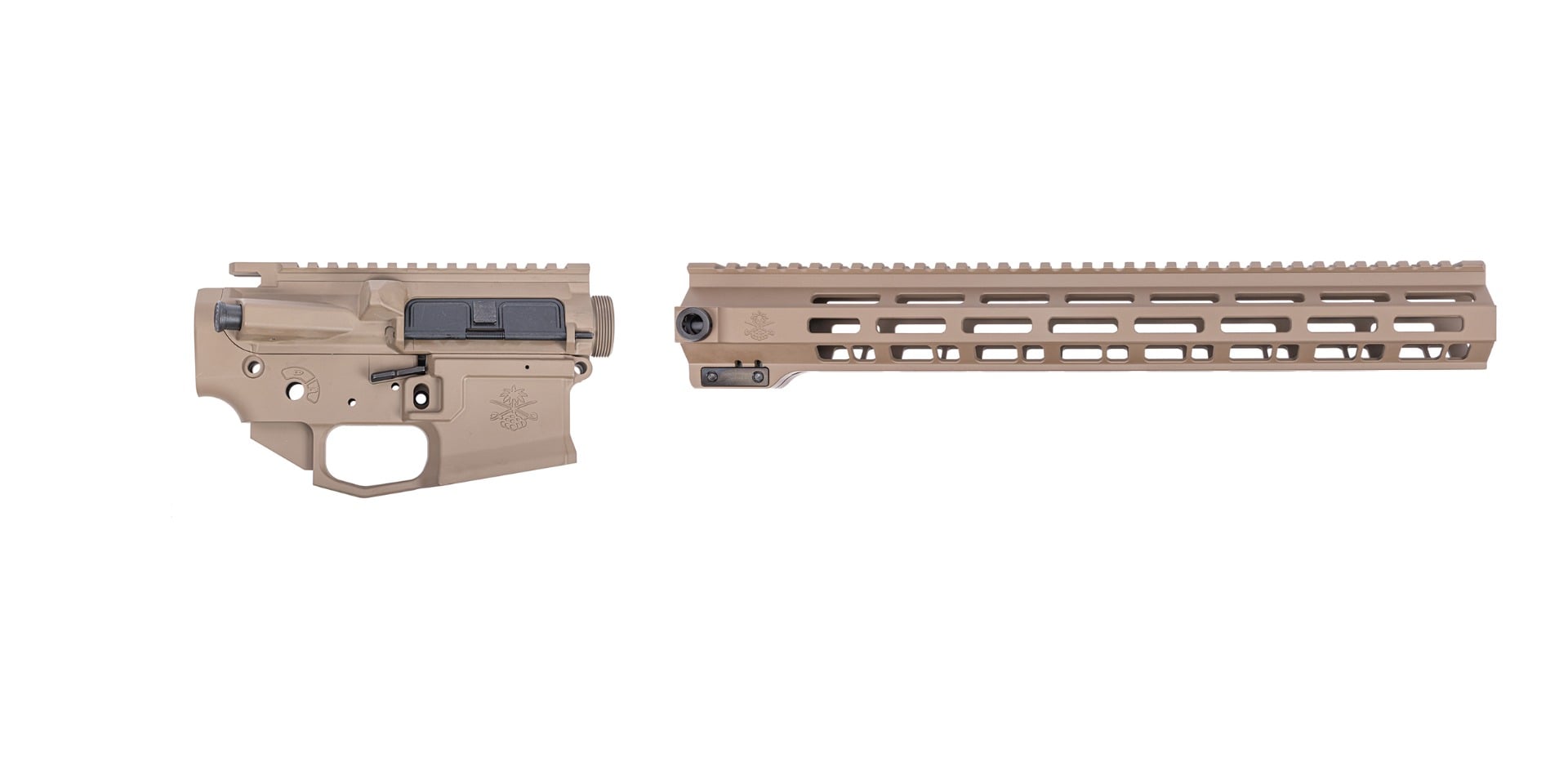 Sabre-IC Builder Set - 15" QDSM V2 Rail, FDE
