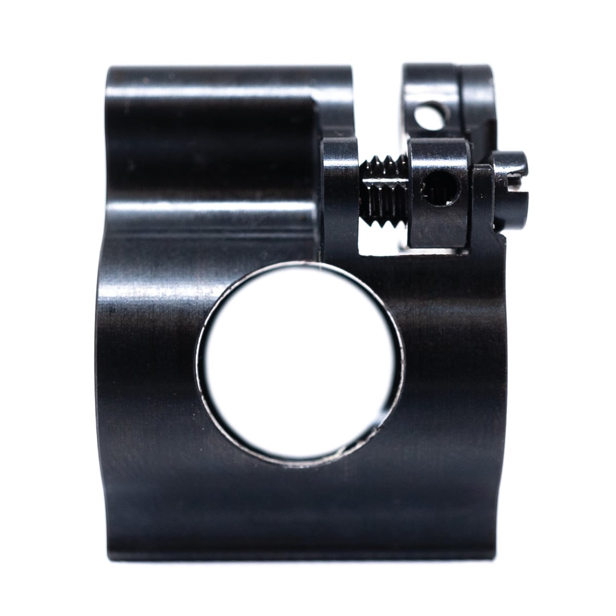 Faxon Firearms Patent Pending Adjustable 3-Screw Low Profile Gas Block 0.75" x 1", Black