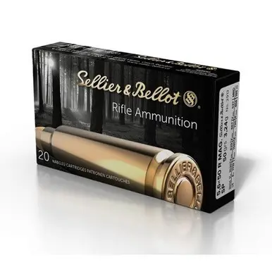 Sellier Bellot 5.6x50R Magnum Ammunition SB5650RB 50 Grain Soft Point 20 Rounds