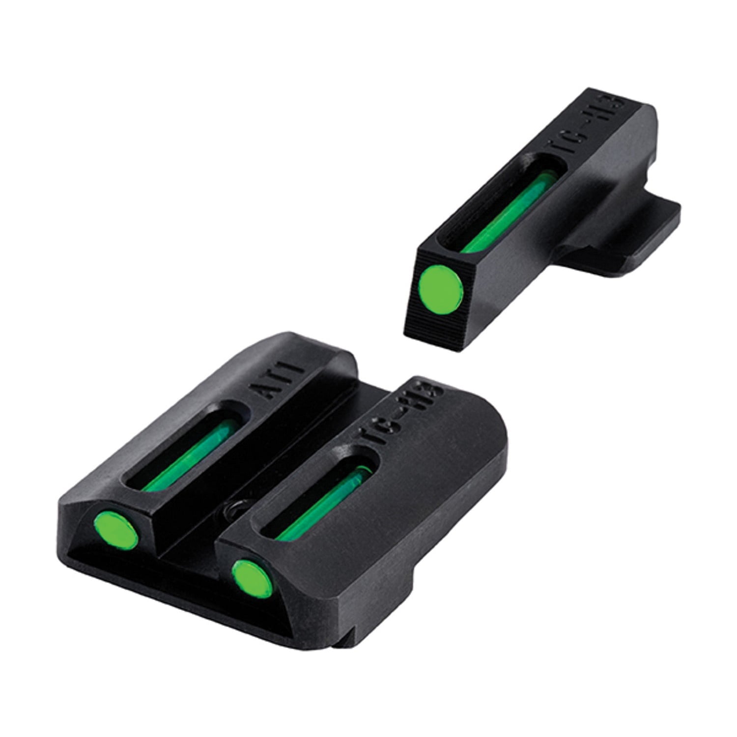 TruGlo TFO Sight Front/Rear, Green/Green - TGTG131AT1