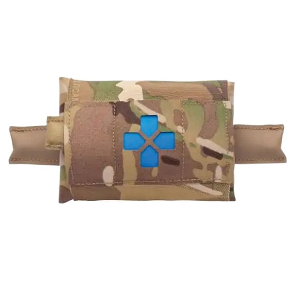 Blue Force Gear Micro TKN Pro Supplies Belt Mount Complete Trauma Kit, Multicam