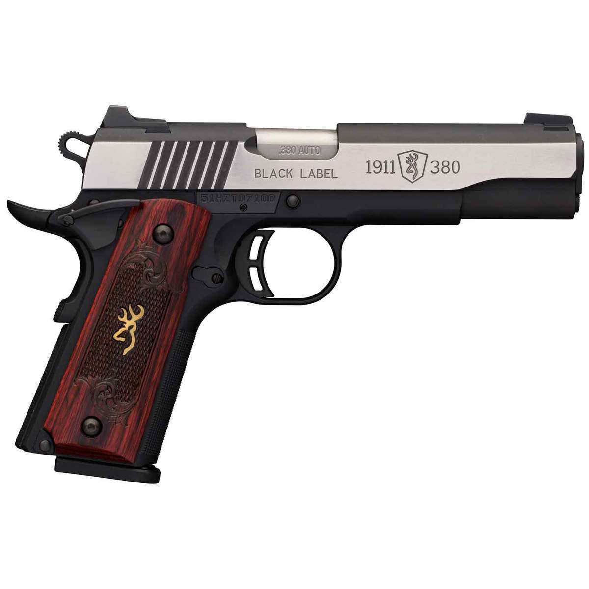 Browning 1911-380 Black Label Medallion Pro HGA Pistol