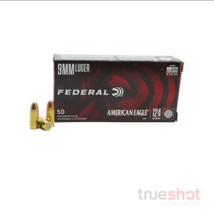 Federal - American Eagle - 9mm - 124 Grain - FMJ - 50
