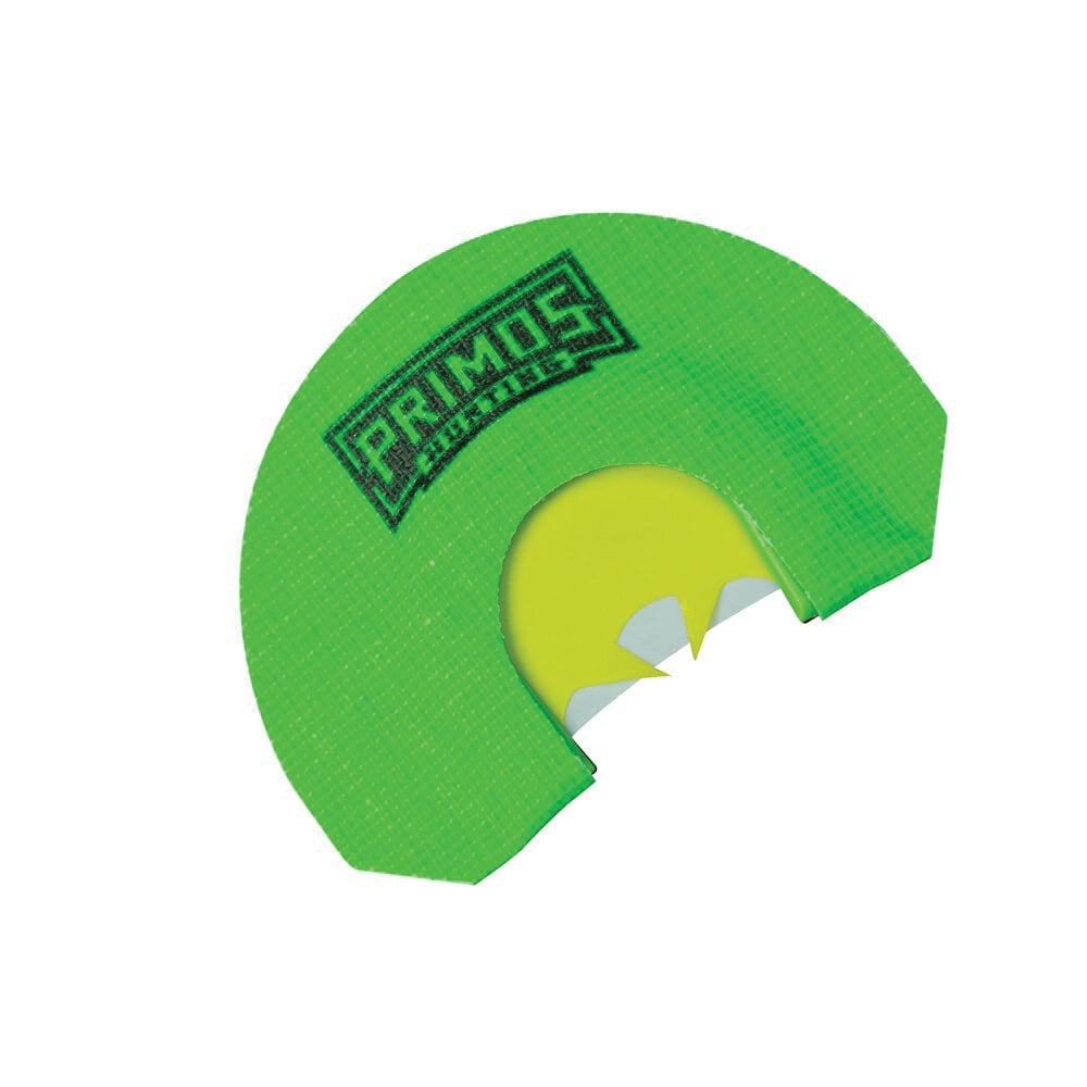 Primos The Veronica Hen House Turkey Spur Cut Mouth Call, Green/Yellow