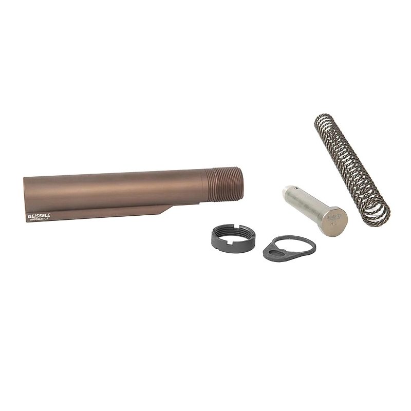 Geissele Premium Mil-Spec Buffer Tube Assembly, Desert Dirt