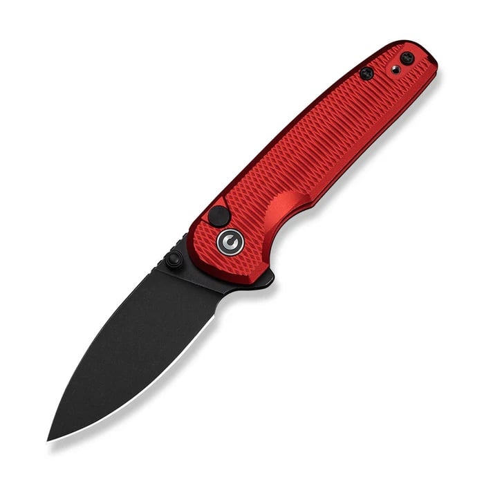 CIVIVI Mini Shakan Folding Drop Point Knife, Red - C20052F-2