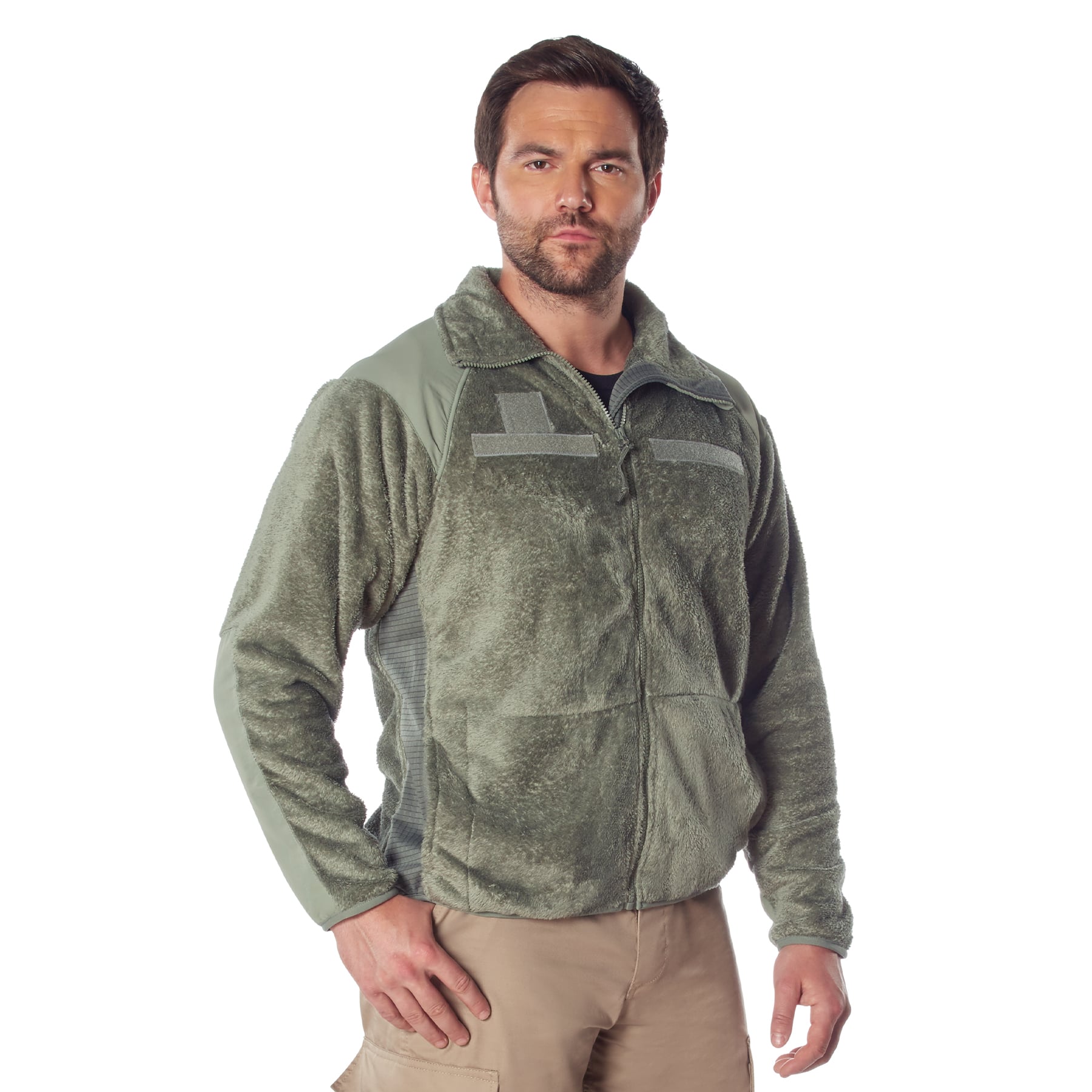 Rothco Generation III Level 3 Ecwcs Fleece Jacket - Foliage Green, Large