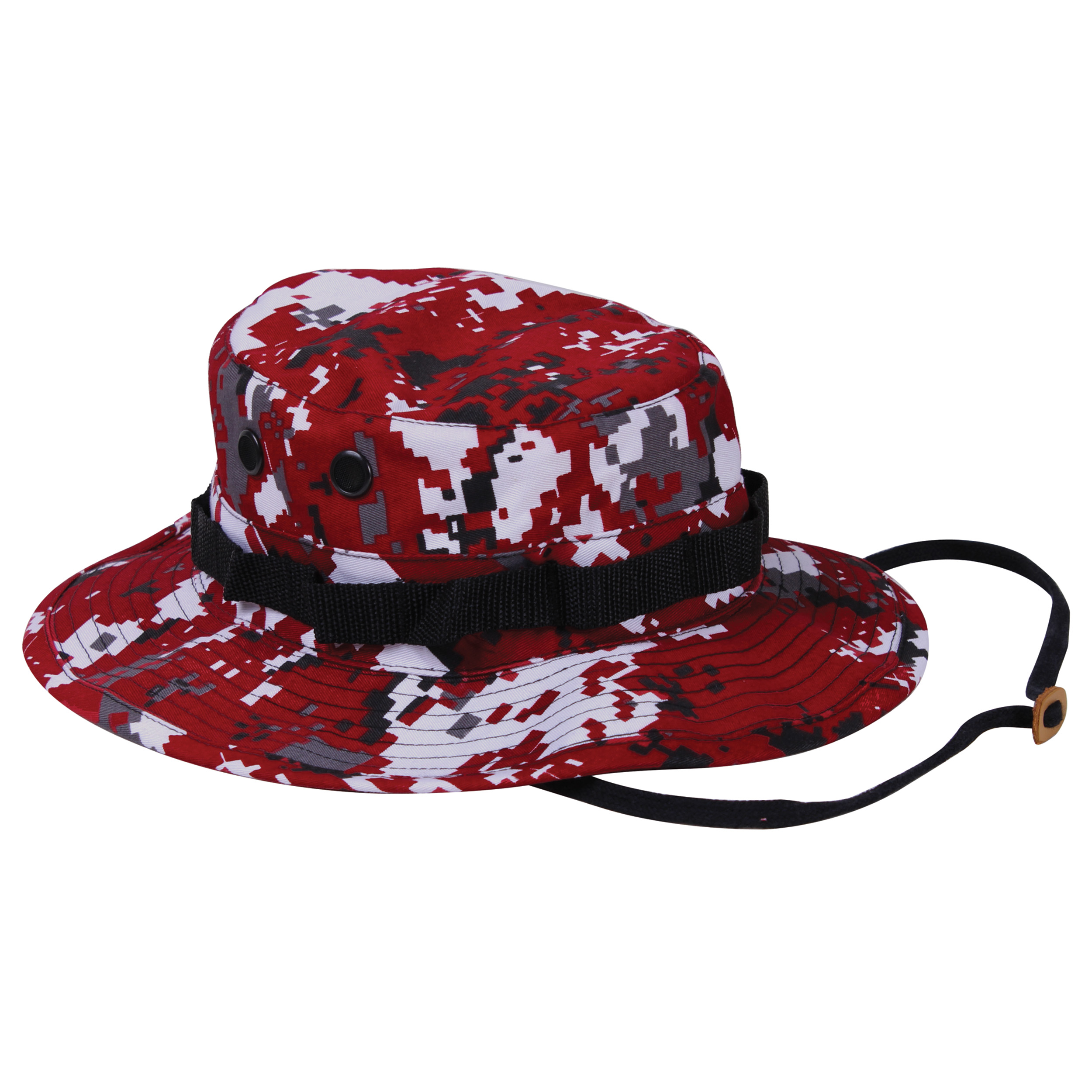 Rothco Digital Camo Boonie Hat - Red Digital Camo, Head Size 7