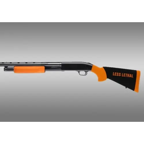 HOGUE MOSSBERG 500 LESS LETHAL ORANGE OVERMOLDED STOCK W/ FOREND