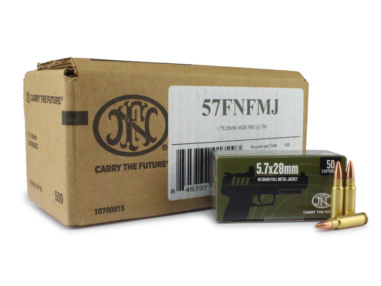 FN GUNR SS201 5.7x28 40 Grain FMJ (Case)