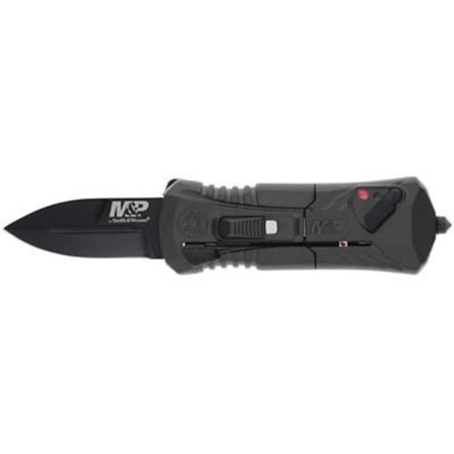 Smith & Wesson M&P Compact OTF Spear Point Knife, Gray - 1224861