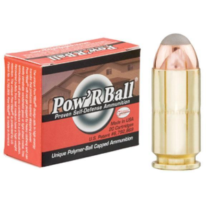 Cor-Bon Glaser Pow'RBall Handgun Ammunition .40 S&W 135 gr JHP 1325 fps 20/ct