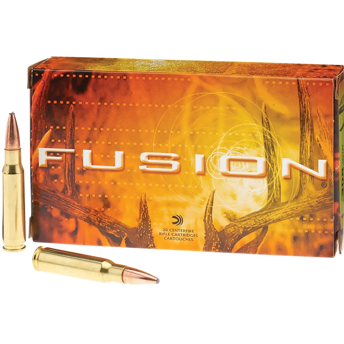 Federal Fusion Tipped .308 Win 180 gr Bonded SP 20rds Rifle Ammo for Optimal Performance - F308TFS3
