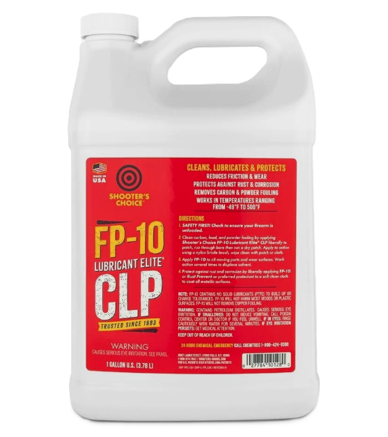 Shooters Choice FP-10 Lubricant Elite CLP Lubricant, 1 gal Jug White