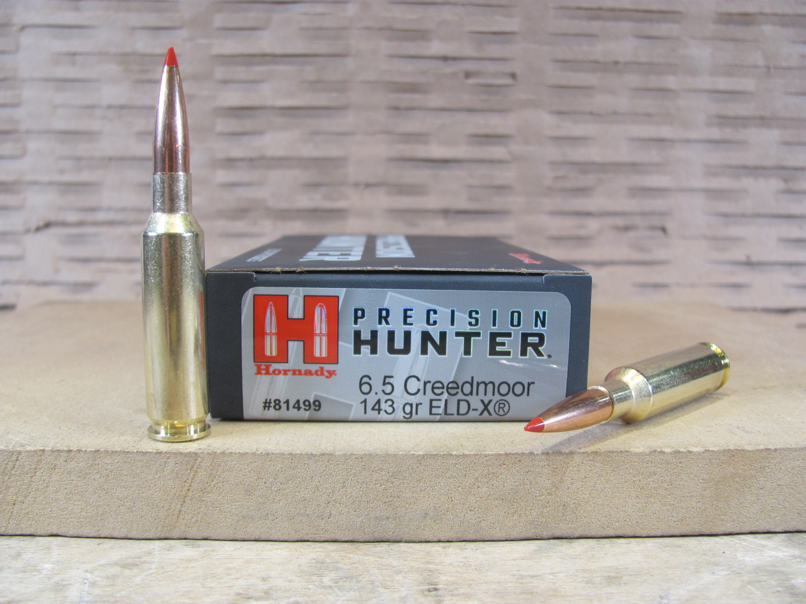 20 Round Box – 6.5 Creedmoor 143 Grain ELD-X Hornady Precision Hunter Ammo – 81499