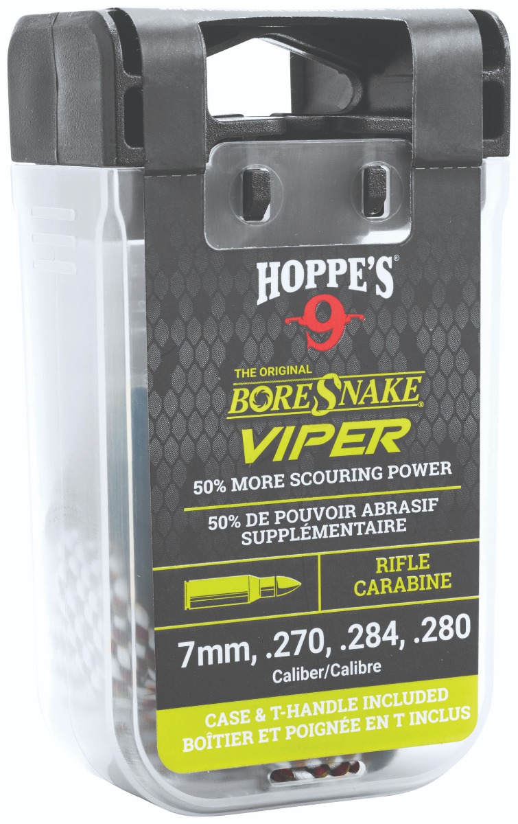 Hoppe's BoreSnake Viper Den Bore Cleaning Rope, 7mm/.270 to .280 - 24014VD