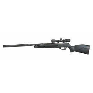 Gamo 6110067854 Wildcat Whisper  Break Open Gas Piston 177 Pellet 1rd Black Black Molded All Weather Stock 4x32 mm