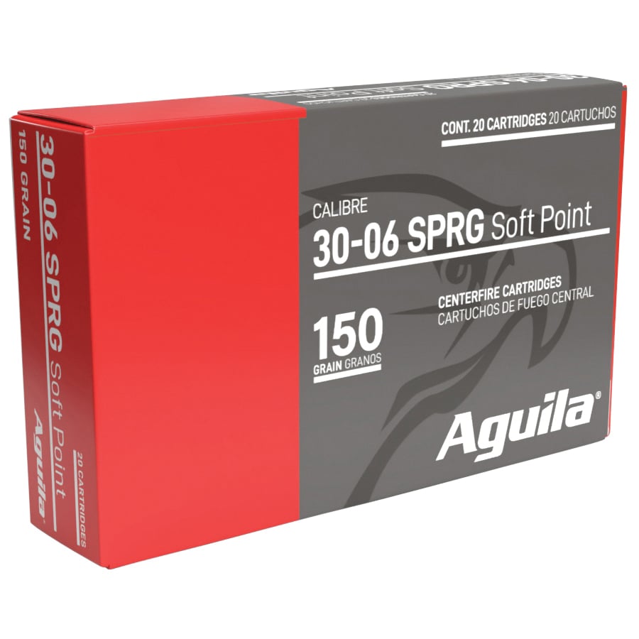 AGUILA 30-06 SPRG 150GR SP 20/200 - Flat Rate Shipping Under 30lbs! - No Credit Card Fees