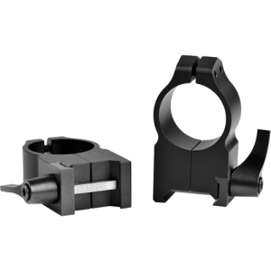 WARNE Maxima Vertical Ring Set QD Extra High 1" Black
