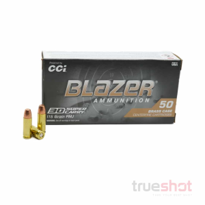 CCI - Blazer - 30 Super Carry - 115 Grain - FMJ - 1000