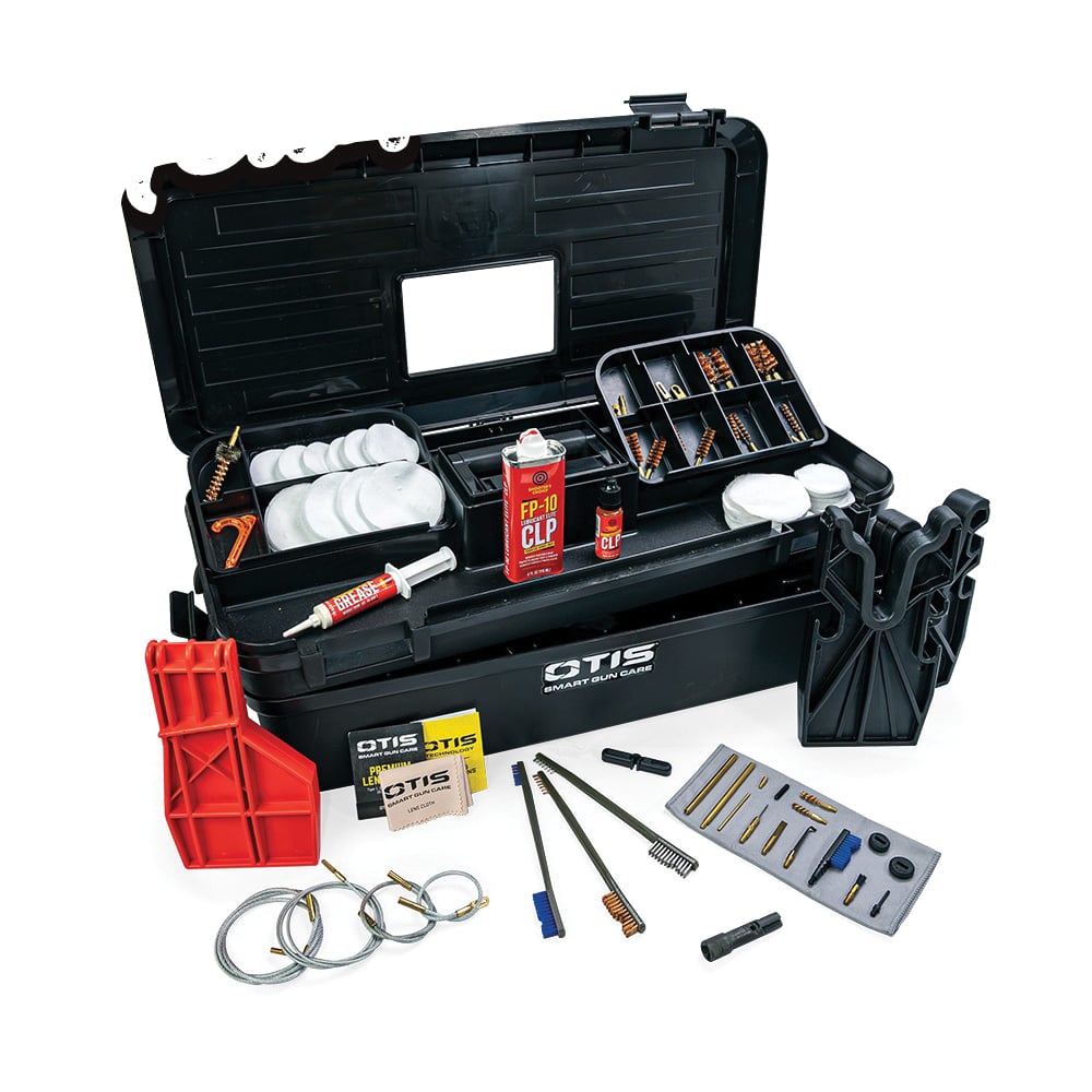 Otis 9mm/5.56x45mm/.223 Cal/16 Gauge/20 Gauge/28 Gauge/.50 Cal/10mm Universal Gun Cleaning Kit