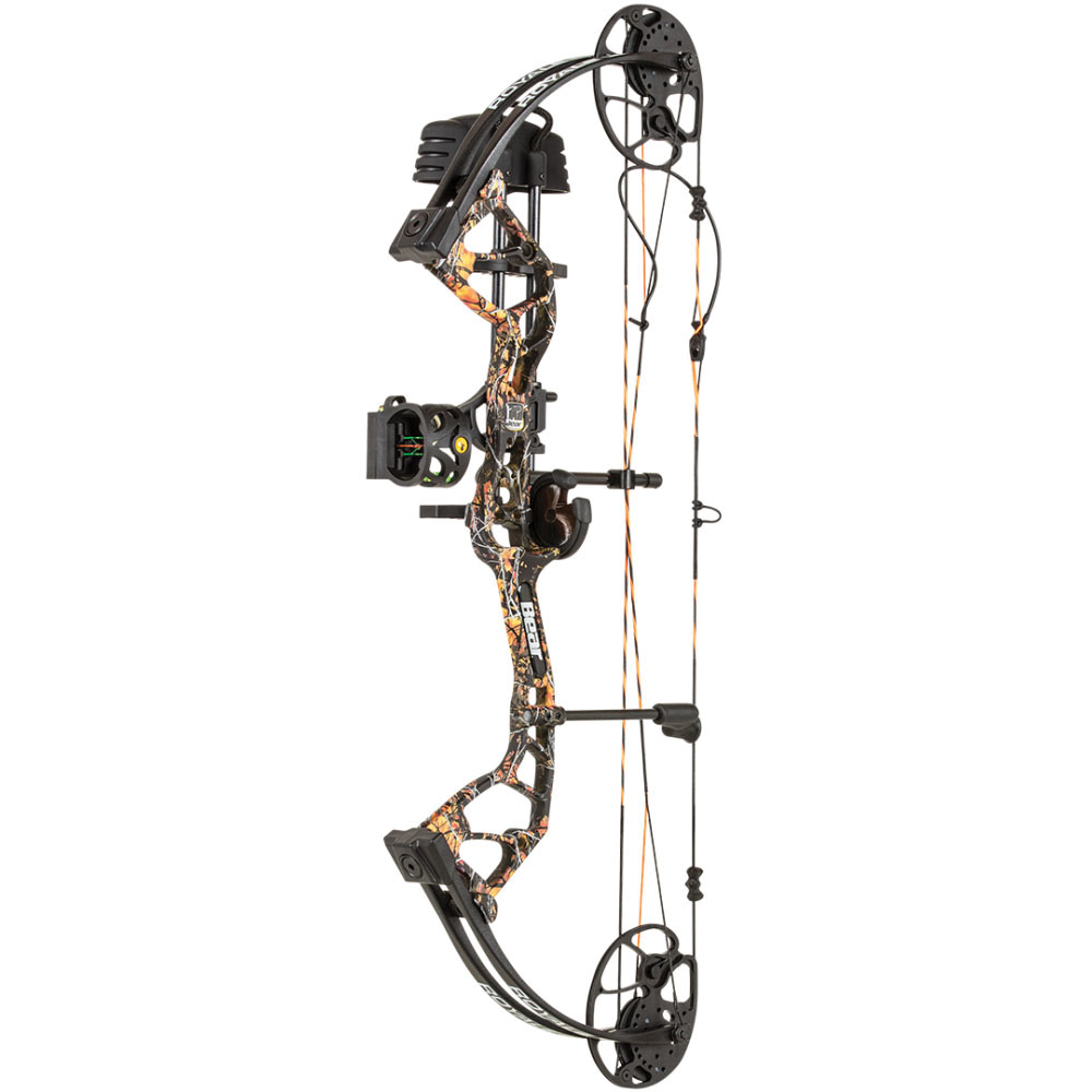 Bear Archery Royale RTH 50LB RH Compound Bow, Wildfire