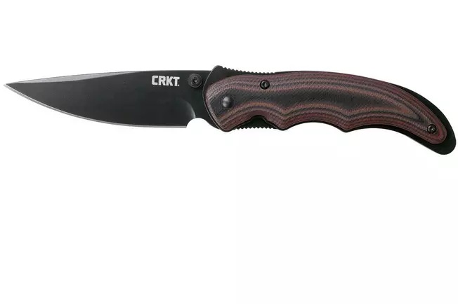CRKT Endorser Assisted Folding Knife, Black - 1105K