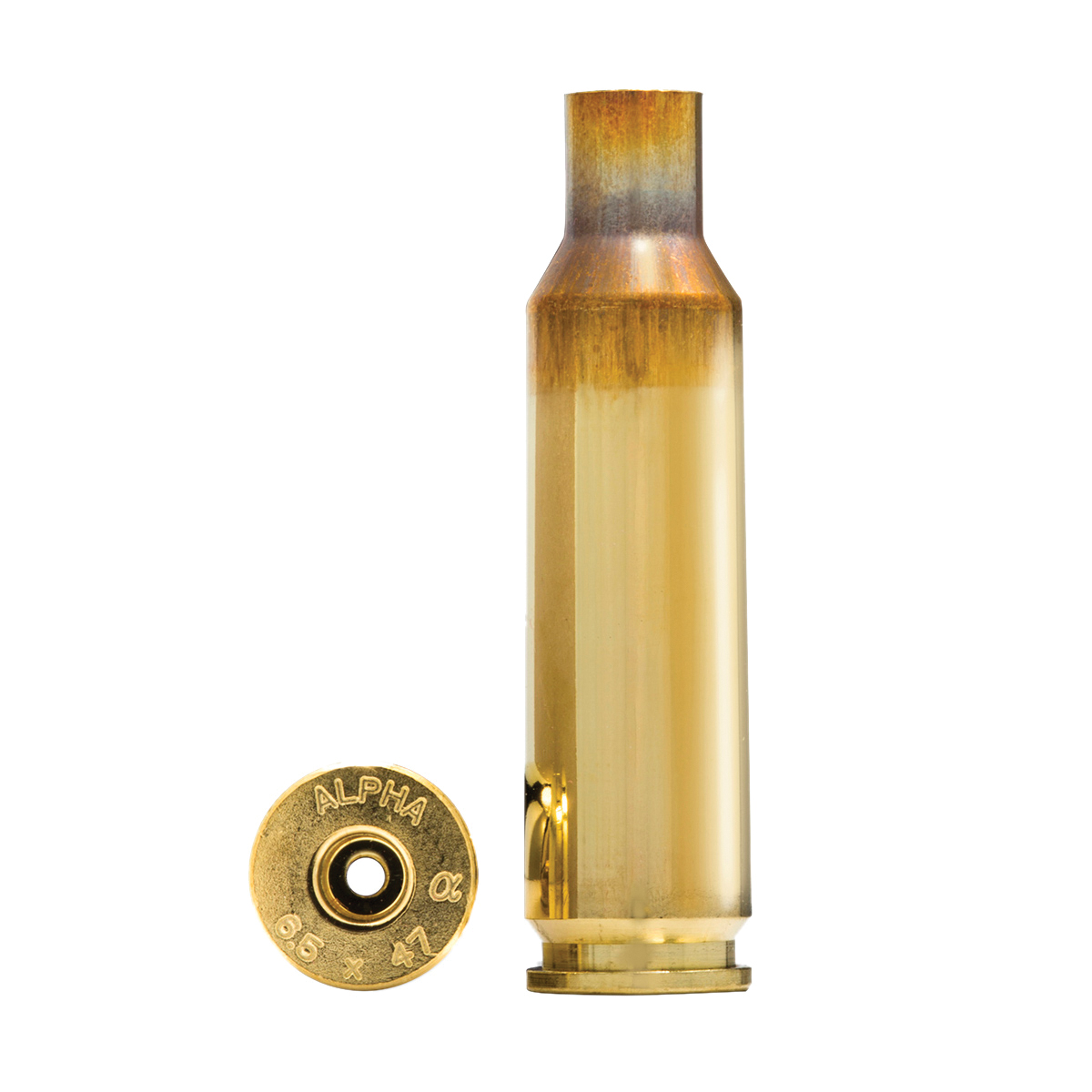 Alpha Munitions 6.5x47mm Lapua Small Rifle Unprimed Brass Cartridge Case, 100rds