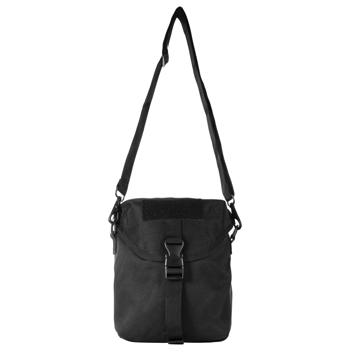 Mira Safety 4.50" x 8" x 11" Drop-Leg Military/Gas Mask Pouch, Black