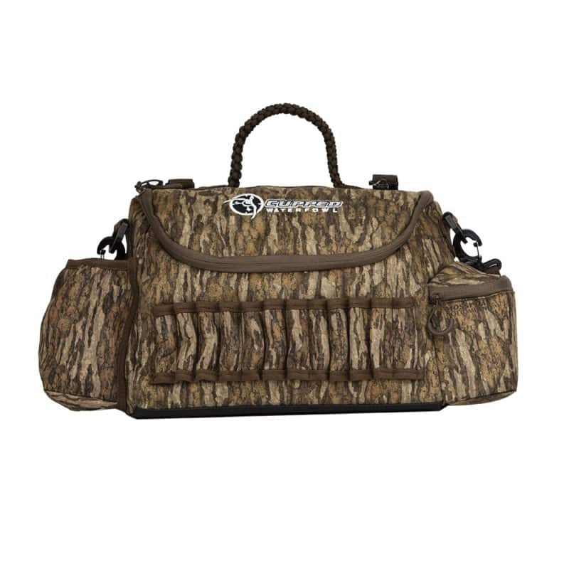 Cupped 4" x 16" x 12" Guide Bag, Mossy Oak Bottomland Camouflage