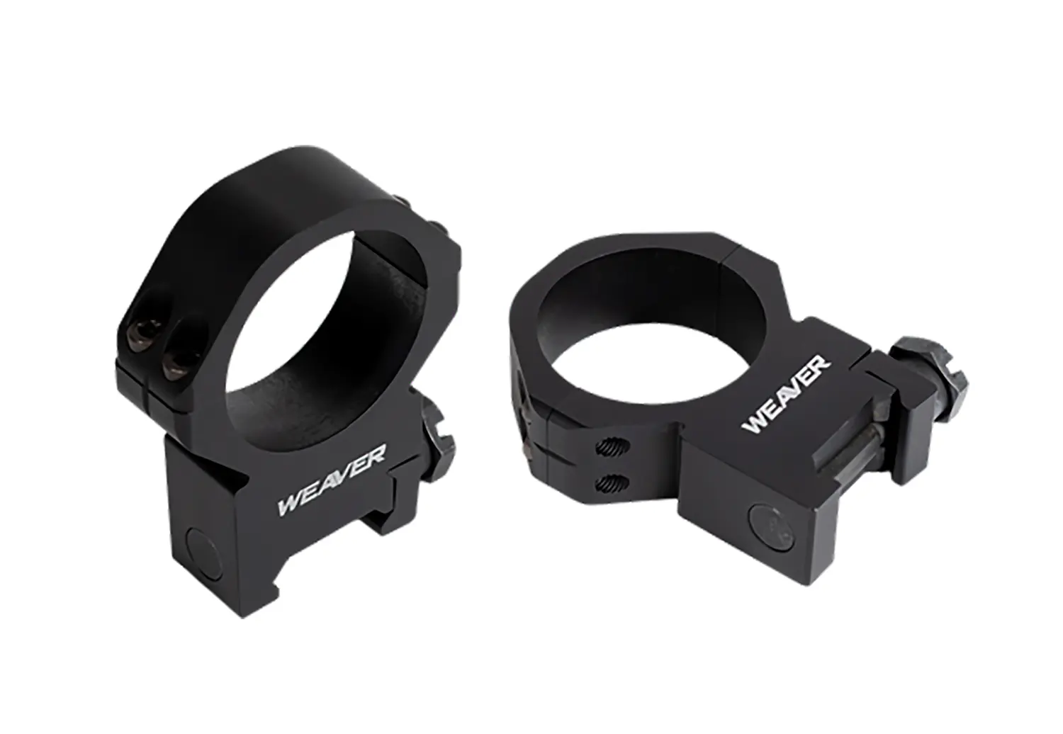 Weaver Mounts 99523 Precision Tactical Black Aluminum 30mm Tube Extra High