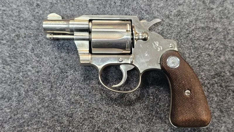 COLT 1954 NICKEL DETECTIVE SPECIAL .38 (Used)