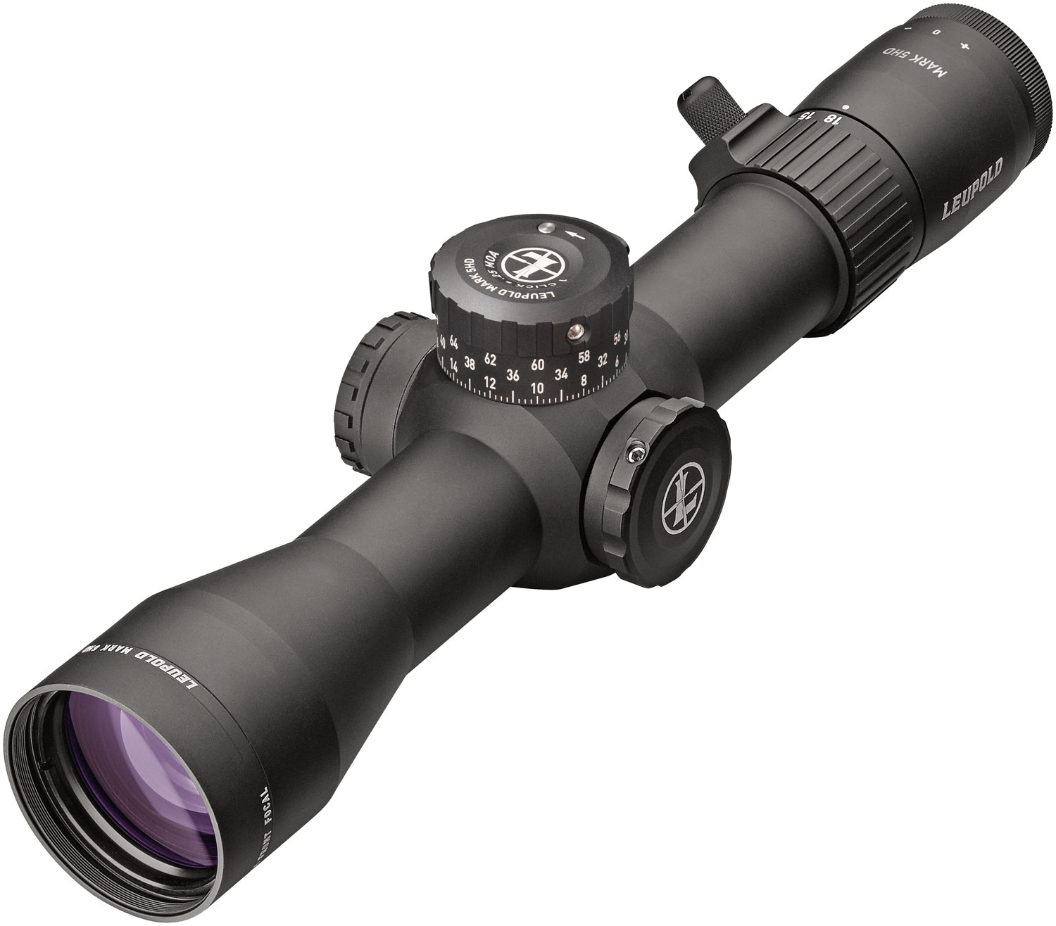 Leupold Mark 5HD 3.6-18x44mm PR-1 MOA Illuminated Rifle Scope w/ M1C3 Adjustment - 176446