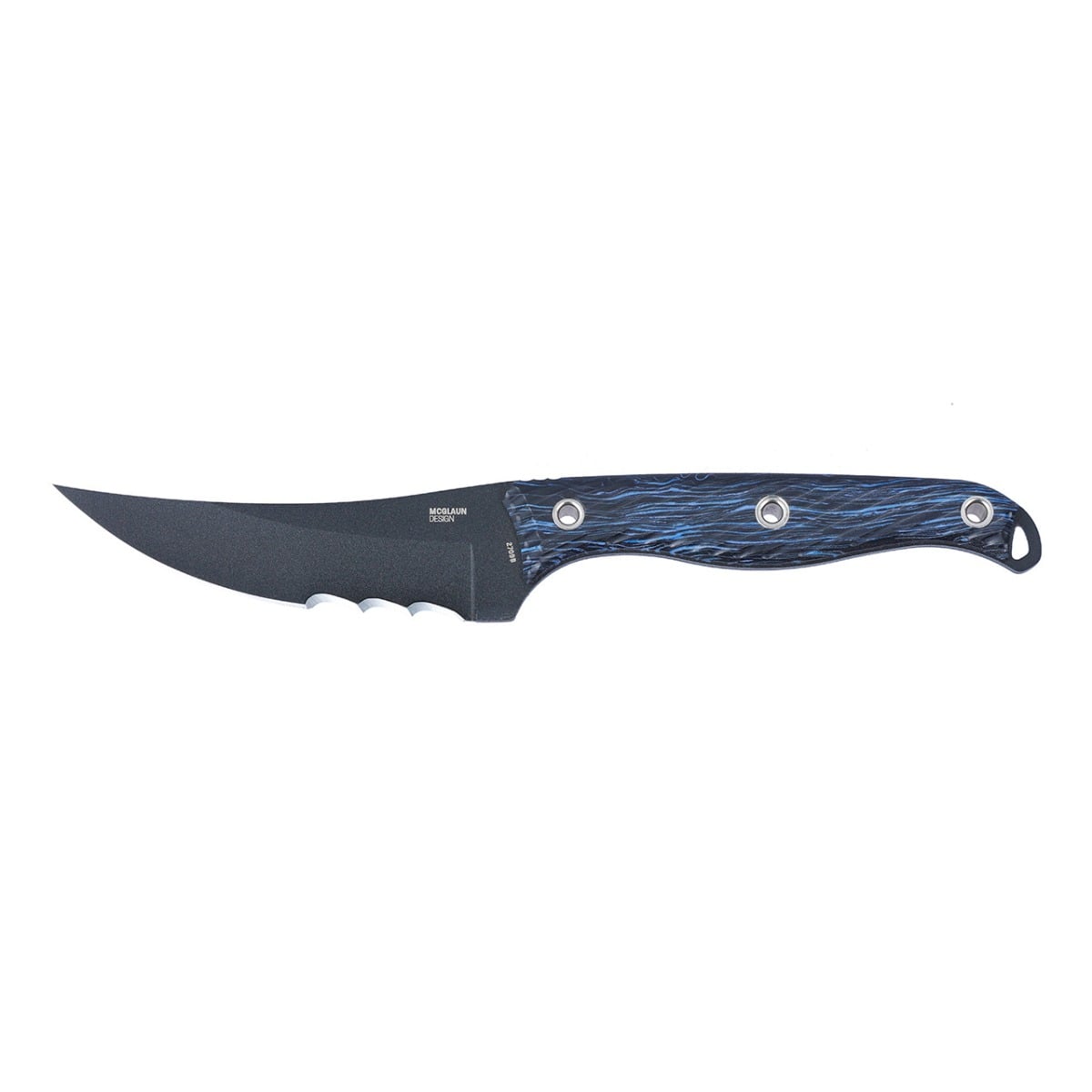 CRKT Clever Girl Fixed Knife Persian, Black/Blue