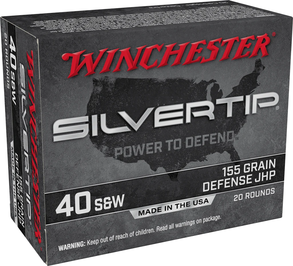 .40 155GR SILVERTIP HP 20RDS