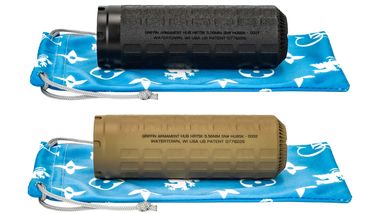Griffin Armament HUB HRT-5K AM 5.56 Supressor, for HUB Mount, 1.375×24