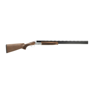 Dickinson LLC  Palmarius Break Open 3 2rd 30 Black Vent Rib Over/Under Barrel, White Receiver, Turkish Walnut Stock
