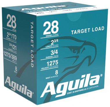Aguila Target Load Competition 28 Gauge 2.75" 3/4 oz 8 Shot