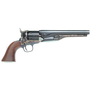Uberti 1861 Navy Black Powder Revolver 36 Caliber 7.5" Blued Barrel Case Hardened Frame Walnut Grip
