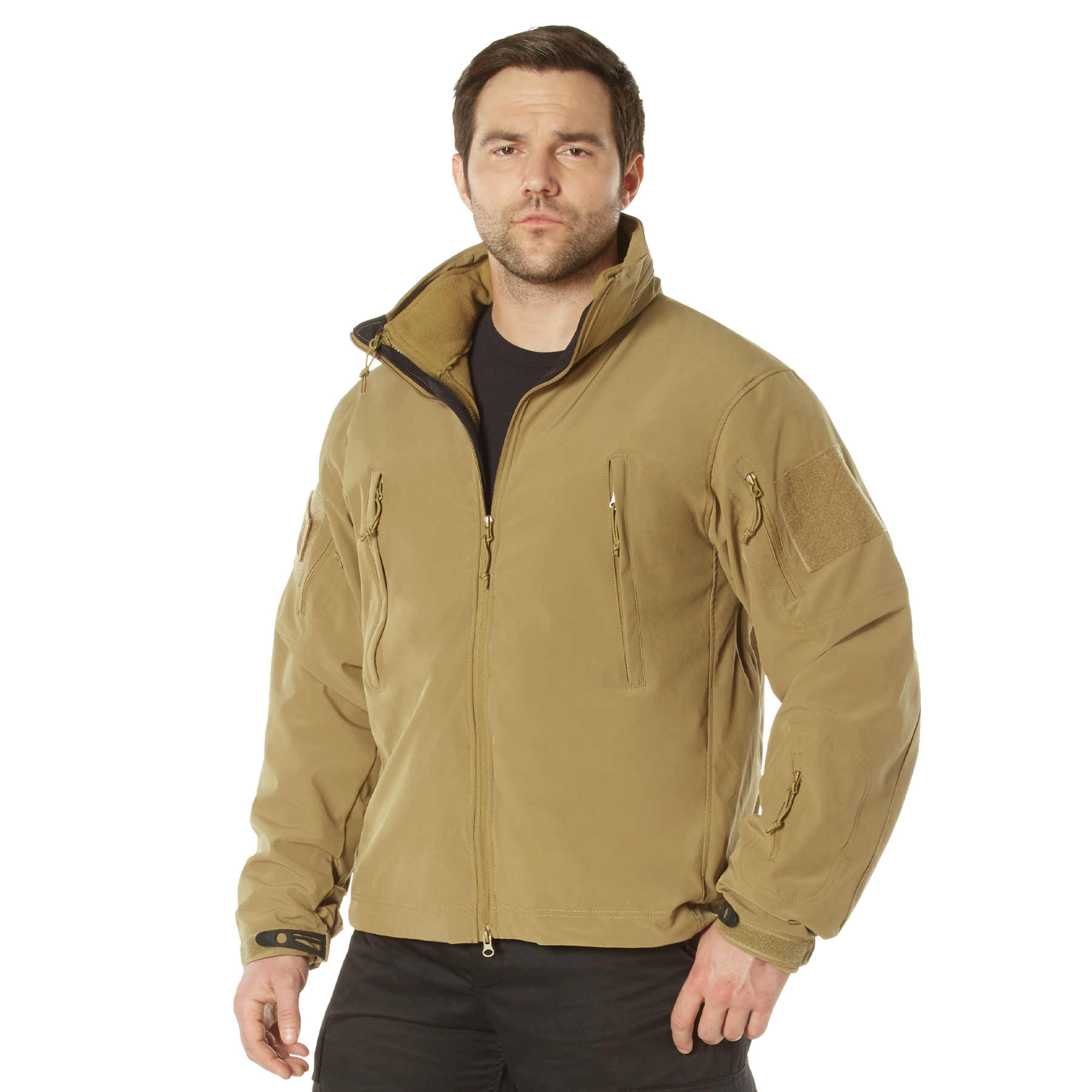 Rothco 3-In-1 Spec Ops Soft Shell Jacket - Coyote Brown, Large