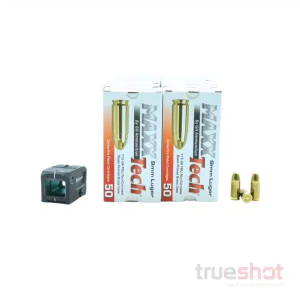 BUNDLE DEAL: Burris Fastfire E Red Dot Pistol Sight and 500 Rounds of Ammo - Maxxtech 9mm 115 Grain