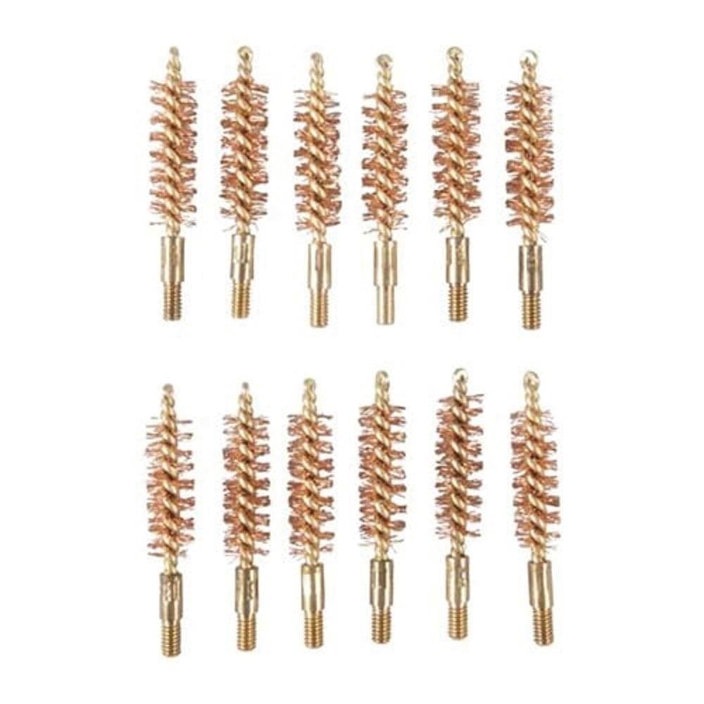 Brownells .38 Special #8-32 Male Double-Tuff Bore Brush, Pack of 12