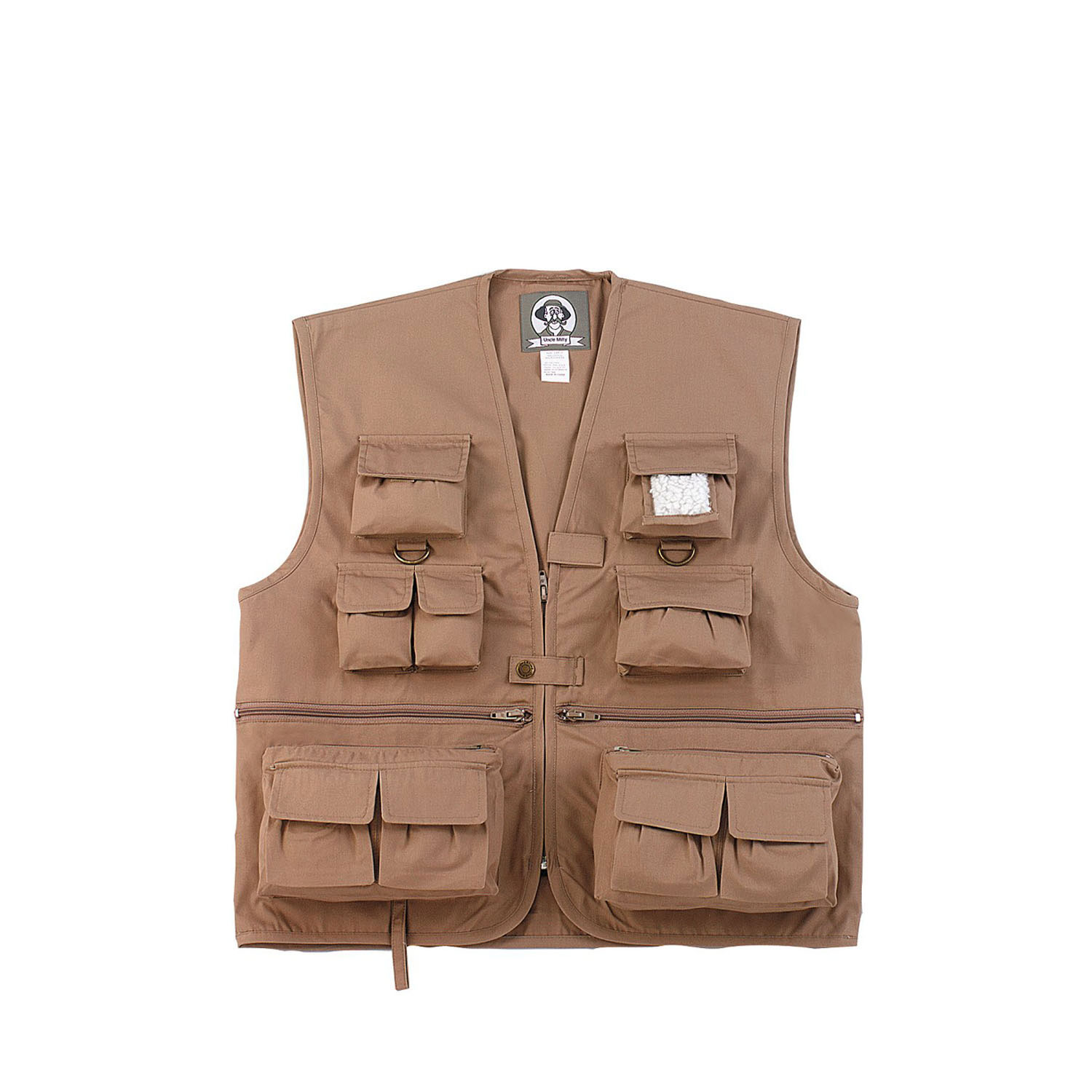 Rothco Kids Uncle Milty Travel Vest - Khaki, Large