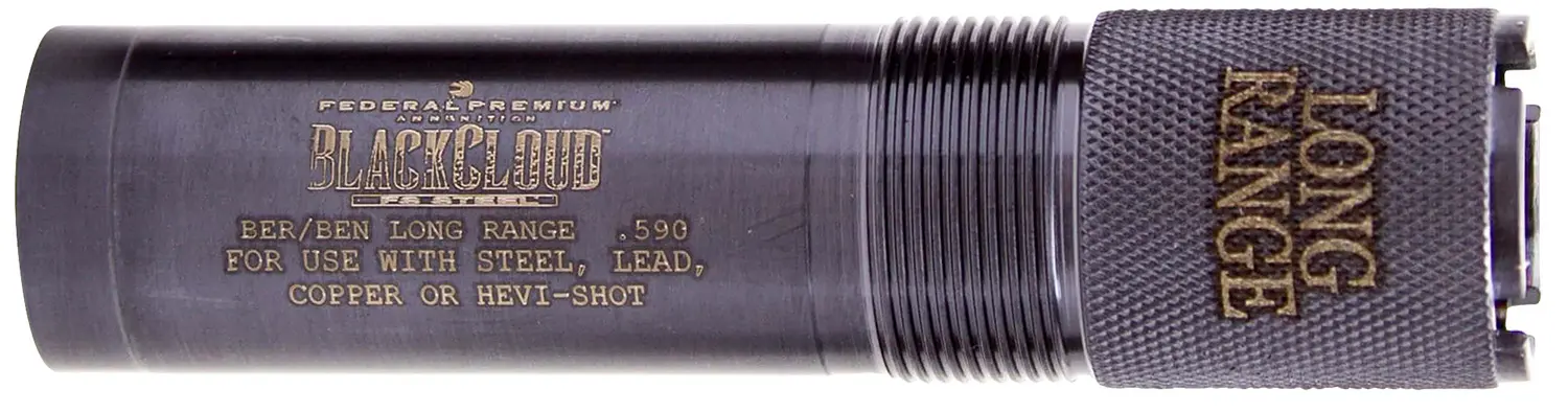 Carlson's Choke Tubes 09023 Black Cloud Berretta/Benelli Mobil 20 Gauge Long Range Steel Titanium Coated