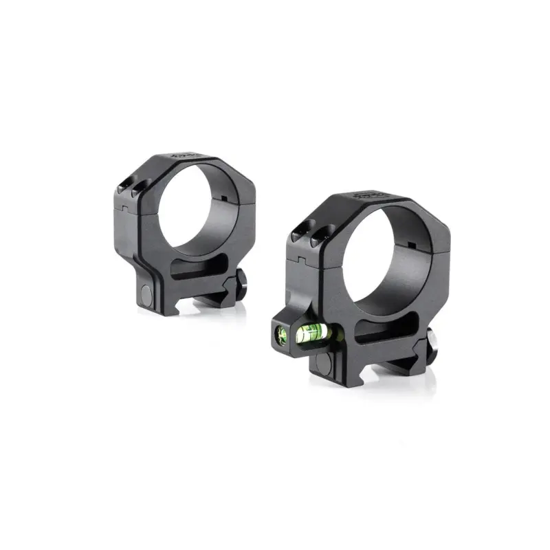 RPM Precision 30mm Medium (1.00'') Scope Rings with Co-Linear Bubble Level