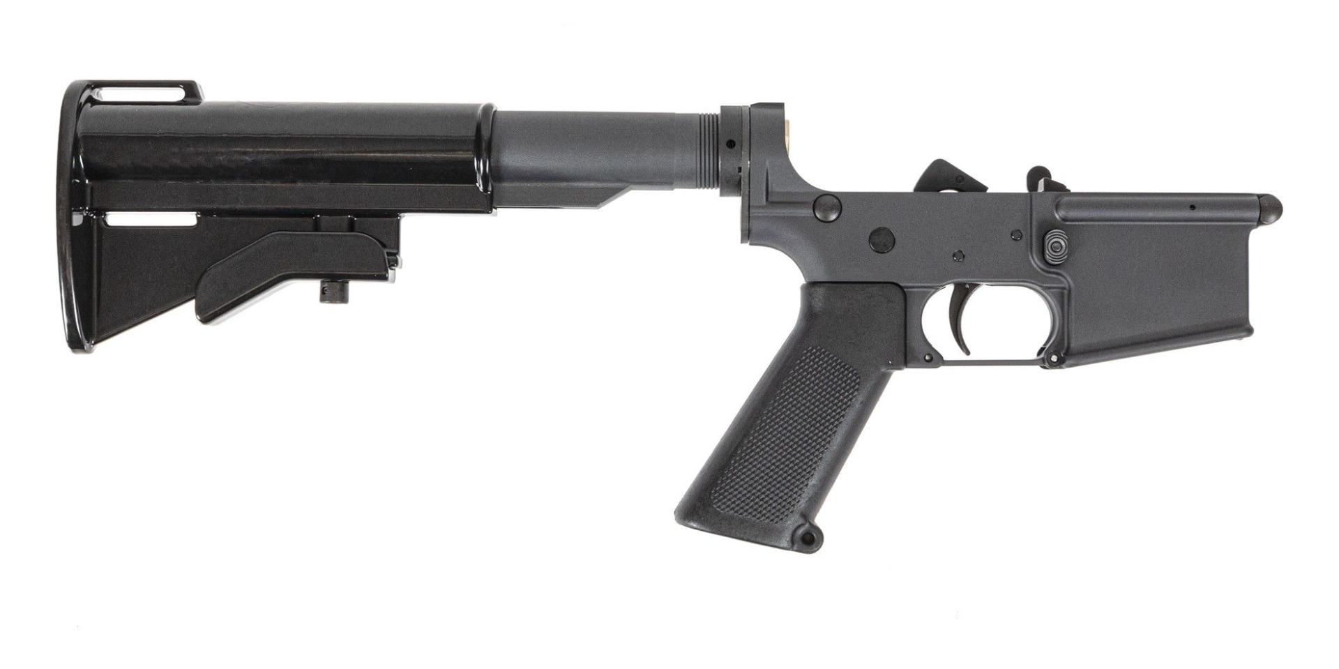 Harrington & Richardson BLEM Complete Gray Commando Lower, 2 position tube, Authentic Aluminum Stock